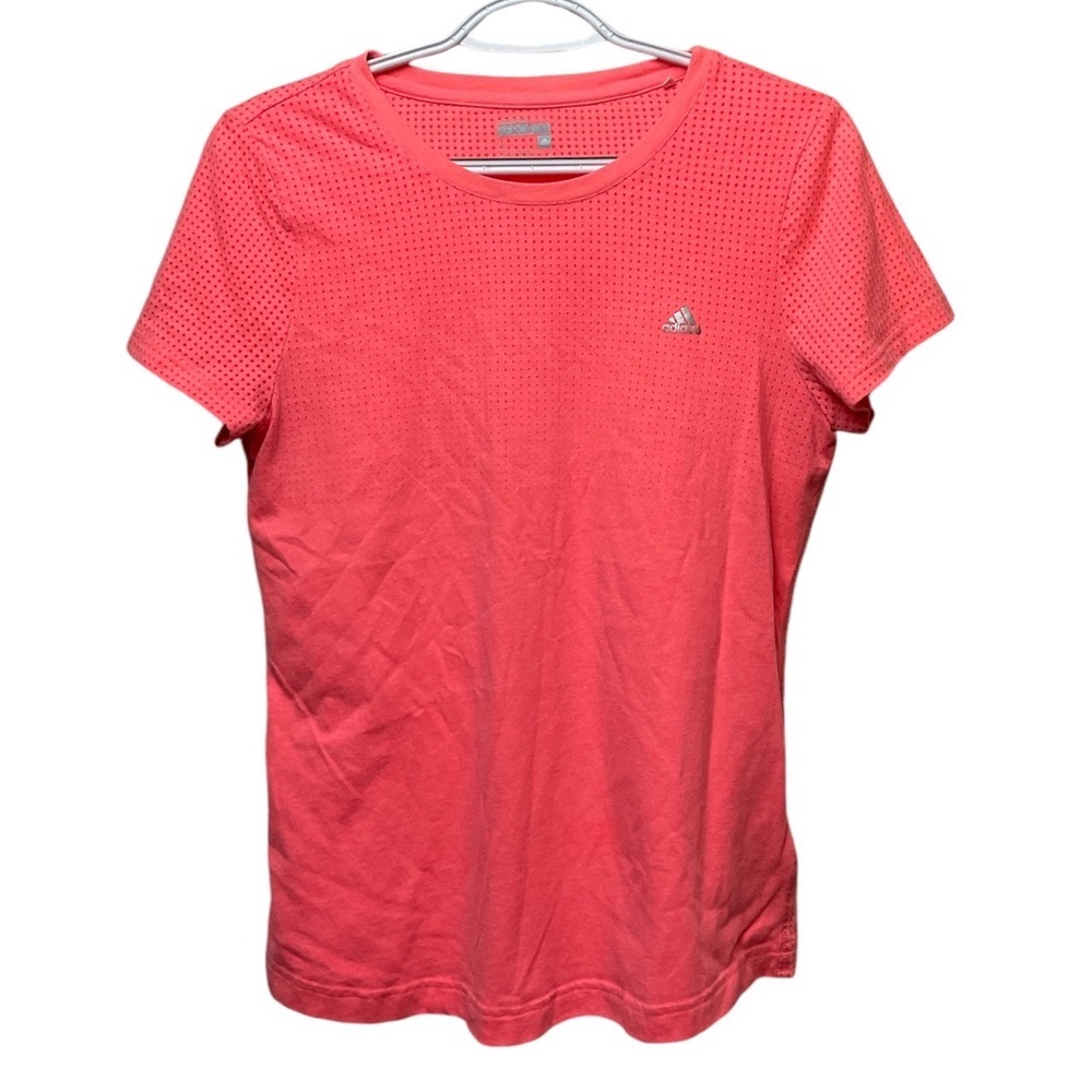 Adidas Climacool Aeroknit Athletic Tee Women's Large - Picture 2 of 5